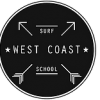 west coast surf school logo